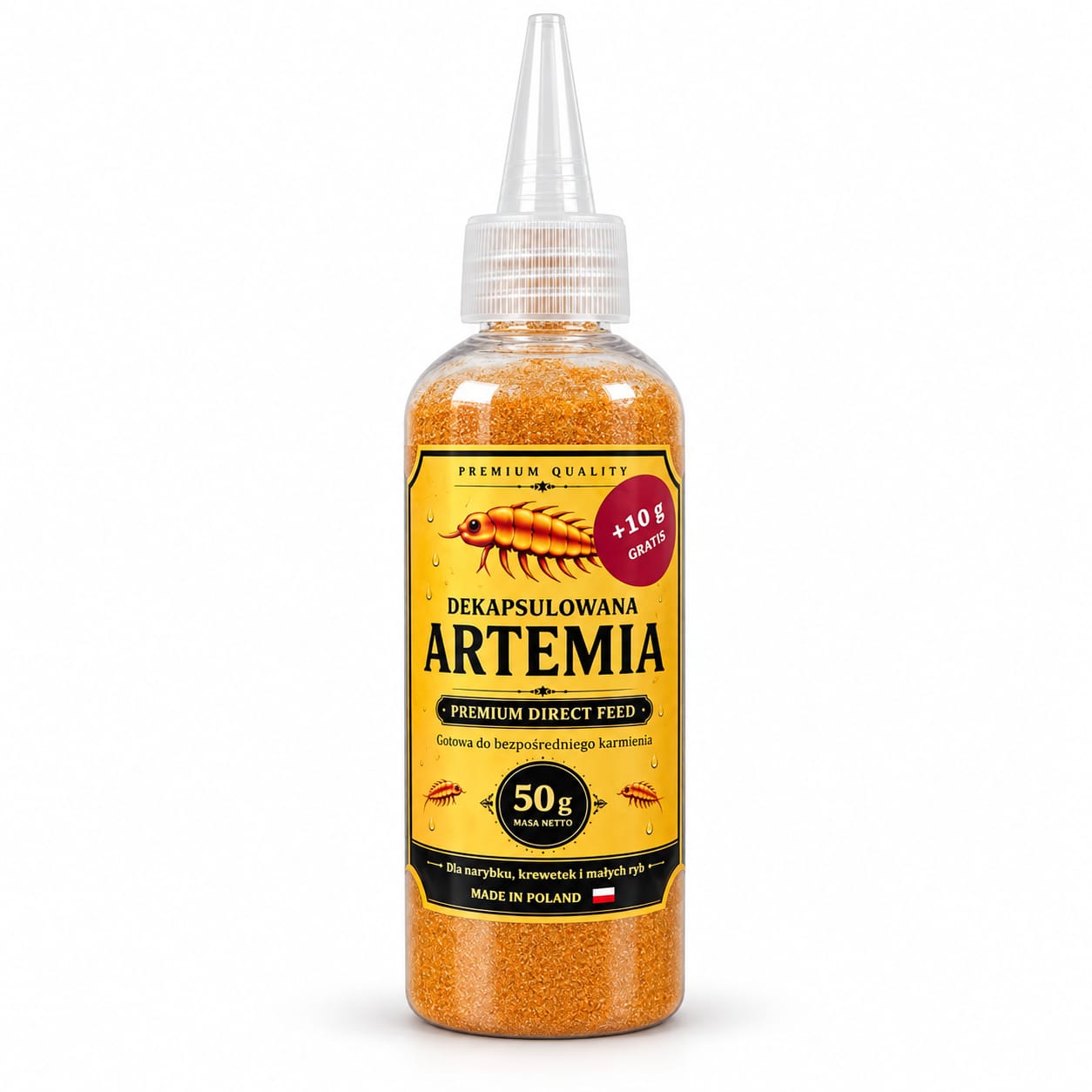 Artemia dekapsulowana ARALSEA –50 g + 10 g GRATIS