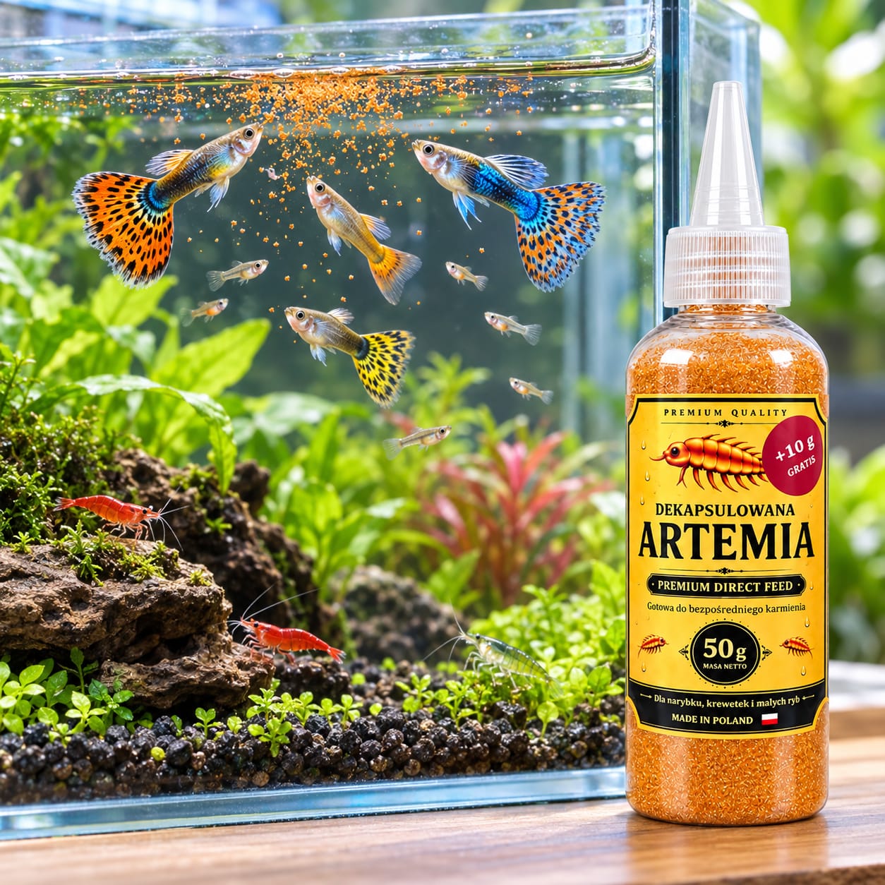 Artemia dekapsulowana ARALSEA –50 g + 10 g GRATIS - obrazek 4
